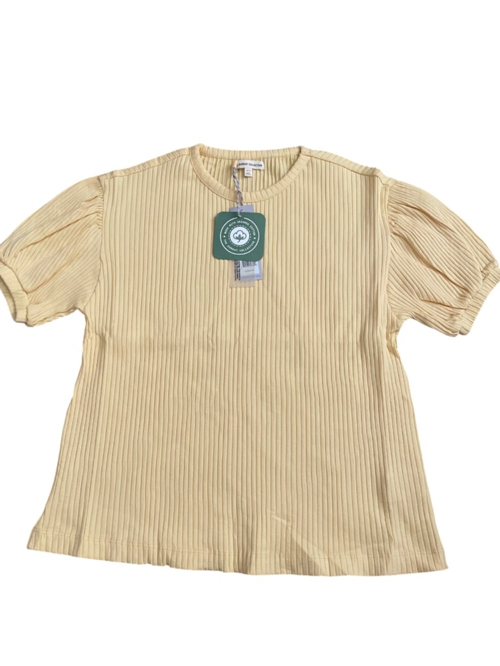 The Sunday Collective Skansen Drop Shoulder Balloon Sleeve Top